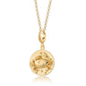 Gold Plated Cancer Zodiac Necklace - Lily Charmed