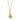 Gold Plated Clam Shell Charm Necklace - Lily Charmed