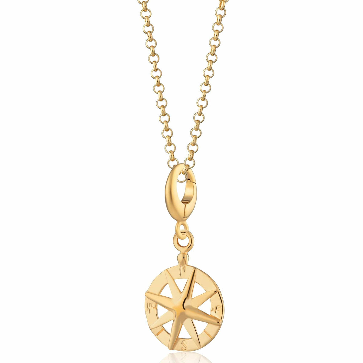 Compass Charm Necklace
