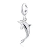 Silver Dolphin Charm | Ocean Charm | Pandora Compatible Charm | Lily Charmed