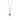 May Birthstone Necklace (Emerald) - Lily Charmed