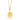 Gold Plated Gemini Zodiac Necklace - Lily Charmed