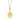 Gold Plated Gemini Zodiac Necklace - Lily Charmed