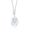 Silver Gemini Zodiac Necklace - Lily Charmed 