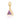 Gold Plated Purple Triangle Charm by Lily Charmed