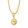 Gold Manifest Change Charm Necklace