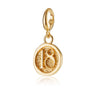 Gold 18th Birthday Charm | Gold Number 18 Charm 