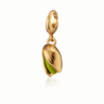 Gold Pistachio Nut Charm on Rotation