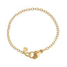 Gold in Safe Hands Charm Bracelet