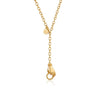 Gold In Safe Hands Charm Collector Necklace | Charm Carrier Necklaces