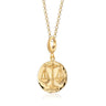 Gold Libra Zodiac Necklace - Lily Charmed