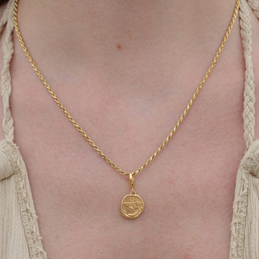 Gold Manifest Charm Necklace | Manifest Pendants