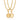 Gold Plated Manifest Trust Charm Necklace - Lily Charmed