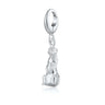 Silver Meerkat Charm for Charm Bracelet or Necklace by Lily Charmed