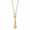 Gold Meerkat Charm Necklace | Animal Pendant
