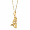 Gold Plated 3D Mermaid Charm Necklace | Lily Charmed