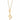 Gold Music Note Charm Necklace | Semiquaver Music Pendant