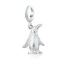 Silver Penguin Charm | Christmas Animal Charm for Bracelet | Pandora Compatible | Lily Charmed