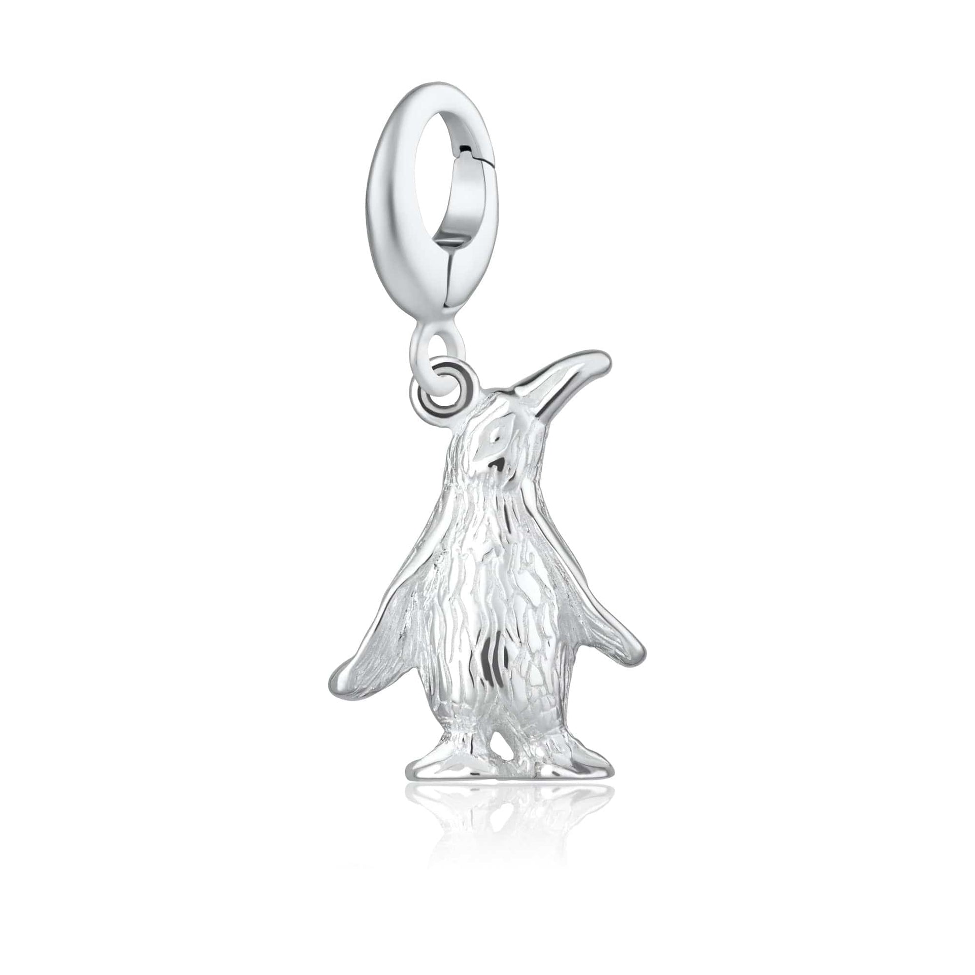 Silver Penguin Charm Christmas Charm – Lily Charmed