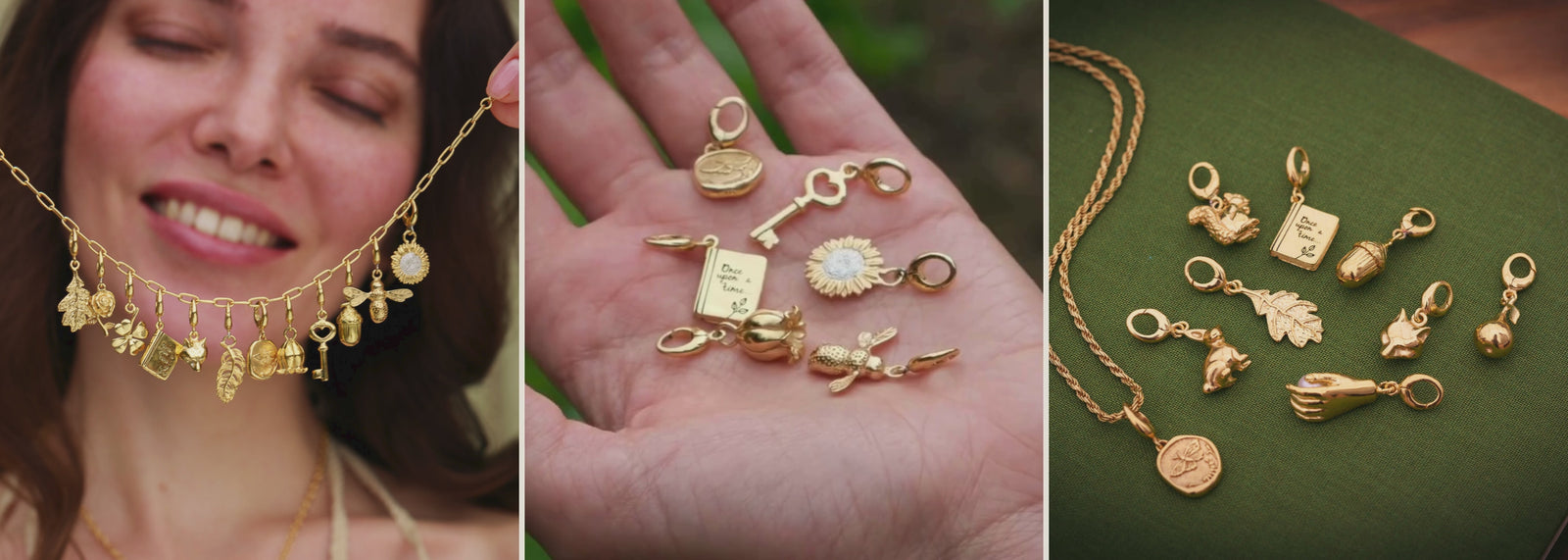 Nature Inspired charm Jewellery, Charm and Necklaces