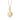 Gold Plated Rich Tea Biscuit Necklace - Lily Charmed