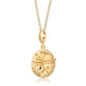 Gold Plated Sagittarius Zodiac Necklace - Lily Charmed