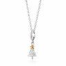 Silver Christmas Tree Necklace | Christmas Charm Necklaces