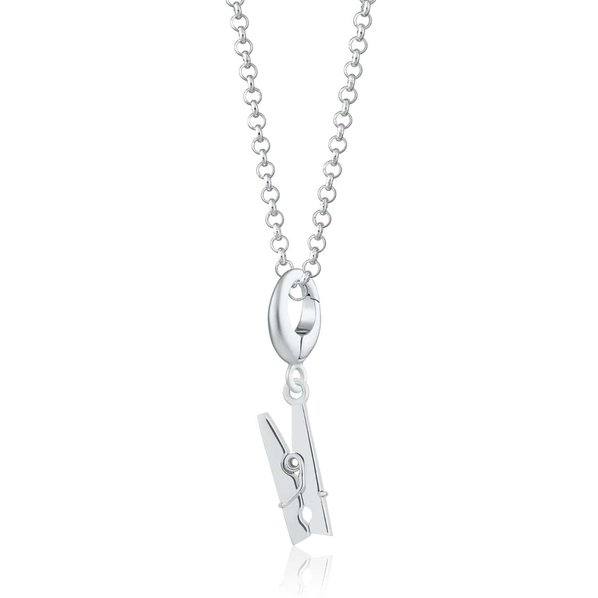 Clothes Peg Charm Necklace