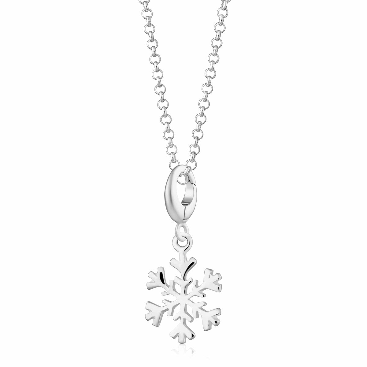 Snowflake Charm Necklace