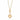 Gold Plated Sunshine Charm Necklace - Lily Charmed