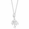 Silver Tree Charm Necklace | Lily Charmed