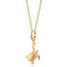 Gold Turtle Charm Necklace | Sea Turtle Pendant