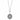 Silver Vinyl Record Charm Necklace | Music Pendant 