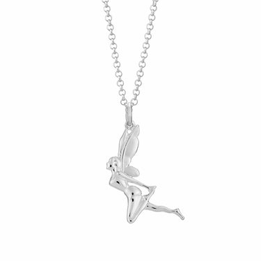 Silver Fairy Necklace | Silver Charm Necklaces by Lily Charmed