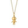 Gold Plated Astronaut Necklace | Lily Charmed