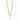 Gold Baroque Pearl Twisted Chain Necklace | Lily Charmed