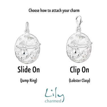 Silver Zodiac Charm | Star Sign Charms | Lily Charmed