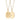 Gold Plated Gemini Zodiac Necklace - Lily Charmed