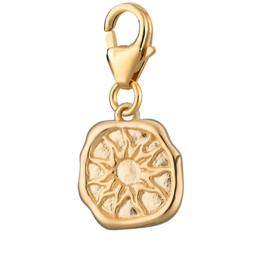 Gold Plated Manifest Energy Charm - Lily Charmed