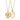 Gold Plated Taurus Zodiac Necklace - Lily Charmed