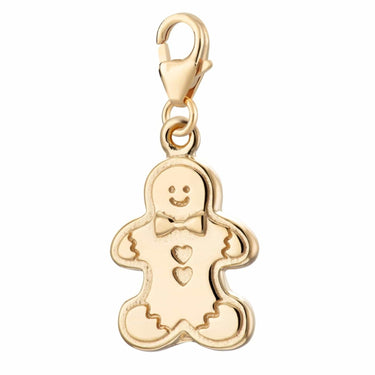 Gingerbread Man Charm | Biscuit Charms | Lily Charmed