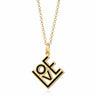 Love Necklace in Black by Lily Charmed