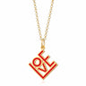 Love Necklace in Red by Lily Charmed