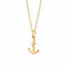 Gold Plated Anchor Necklace | Lily Charmed