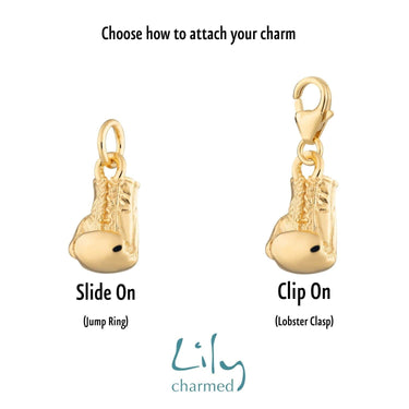 Boxing Glove Charm | Hobbie Charms | Lily Charmed