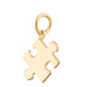 Gold Plated Jigsaw Charm | Lily Charmed