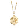 Gold Plated Leo Zodiac Necklace - Lily Charmed
