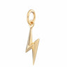 Gold Plated Lightning Bolt Charm by Lily Charmed