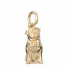Gold Plated Pug Charm | Gold Plated Charms by Lily Charmed