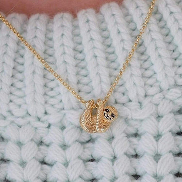 Sloth Necklace by Lily Charmed